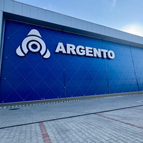 Zöld homlokzati rács dróthálóból - Argento cég