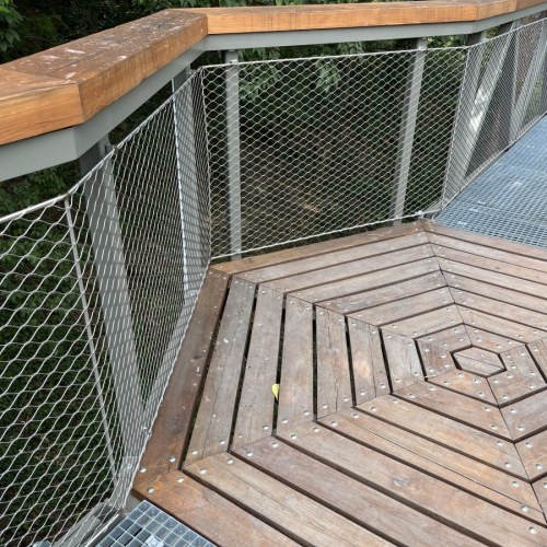 Sodronyháló keretben - Balatonboglar