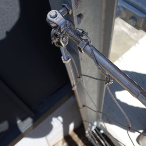 Korlátelemek sodronyhálóból - Szkanzen Szentendre