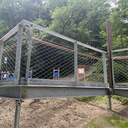 Korlátelemek sodronyhálóból - Vashíd Studienka