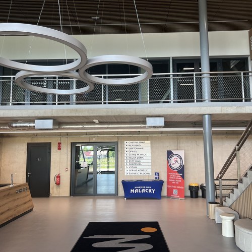 Korlátelemek sodronyhálóból - Malacki Sportaréna