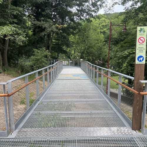 Korlátelemek sodronyhálóból - Vashíd Studienka